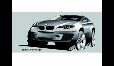 BMW X6 Sport Activity Coupé Concept 2007 render